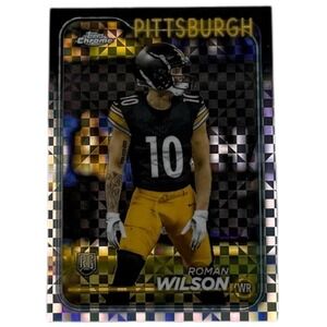 2024 Topps Chrome Rookies X-Fractor Roman Wilson #230 Rookie RC